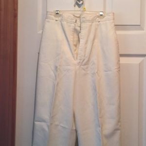 Pretense off white dress pants